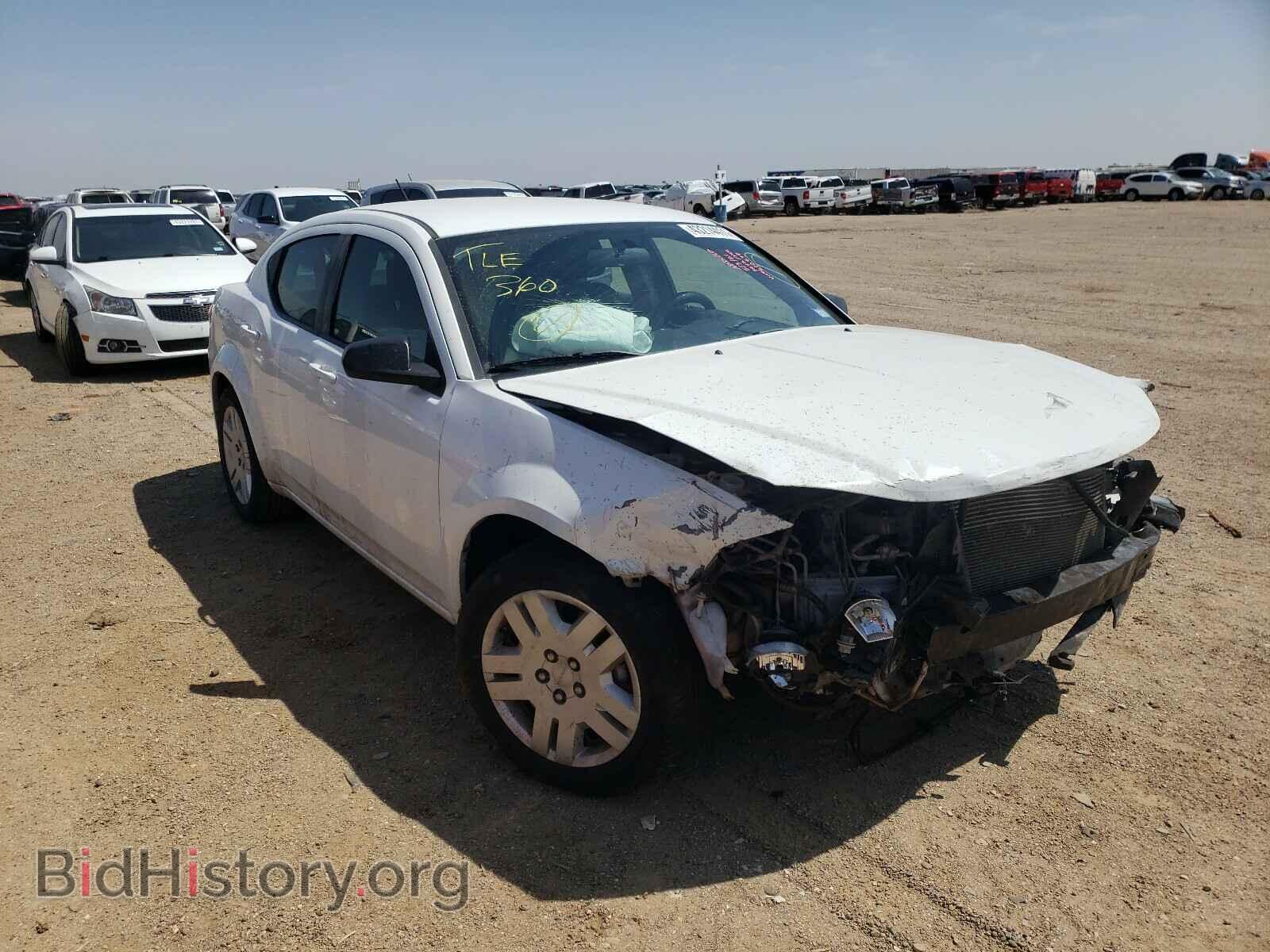 Фотография 1C3CDZAB2DN610548 - DODGE AVENGER 2013
