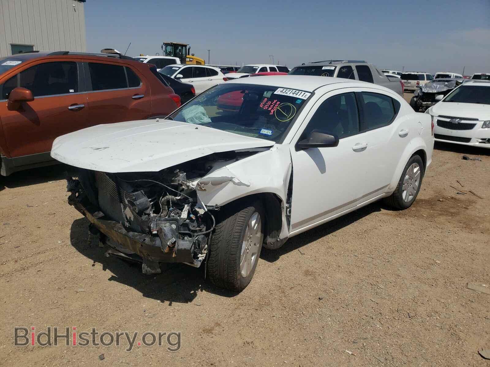 2013 DODGE AVENGER - VIN: 1C3CDZAB2DN610548 - Фото 2