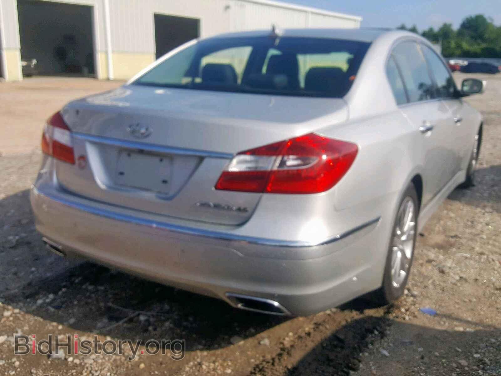 2012 HYUNDAI GENESIS - VIN: KMHGC4DF4CU182600 - Фото 4
