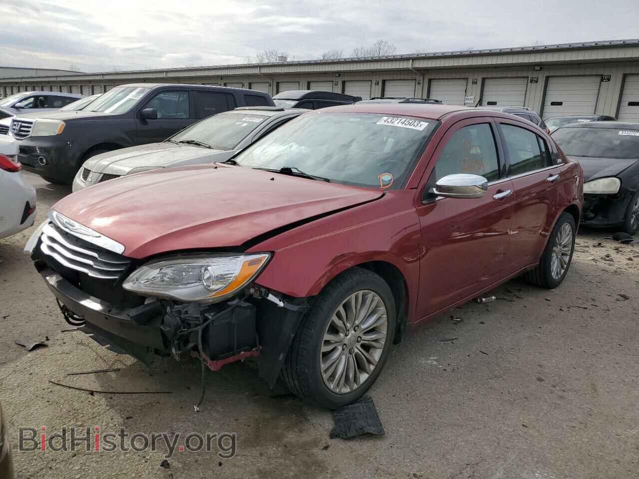 Фотография 1C3CCBCB0CN308813 - CHRYSLER 200 2012