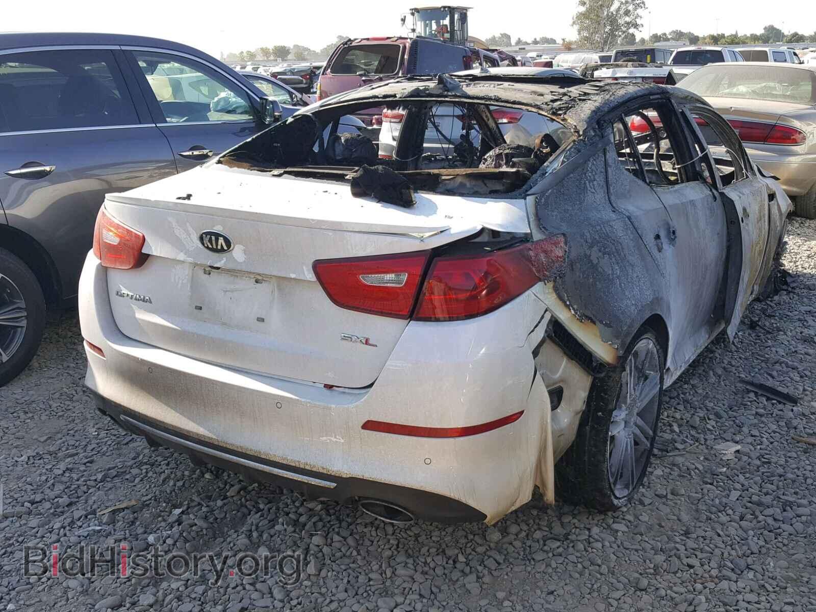 2015 KIA OPTIMA - VIN: 5XXGR4A61FG458958 - Фото 4