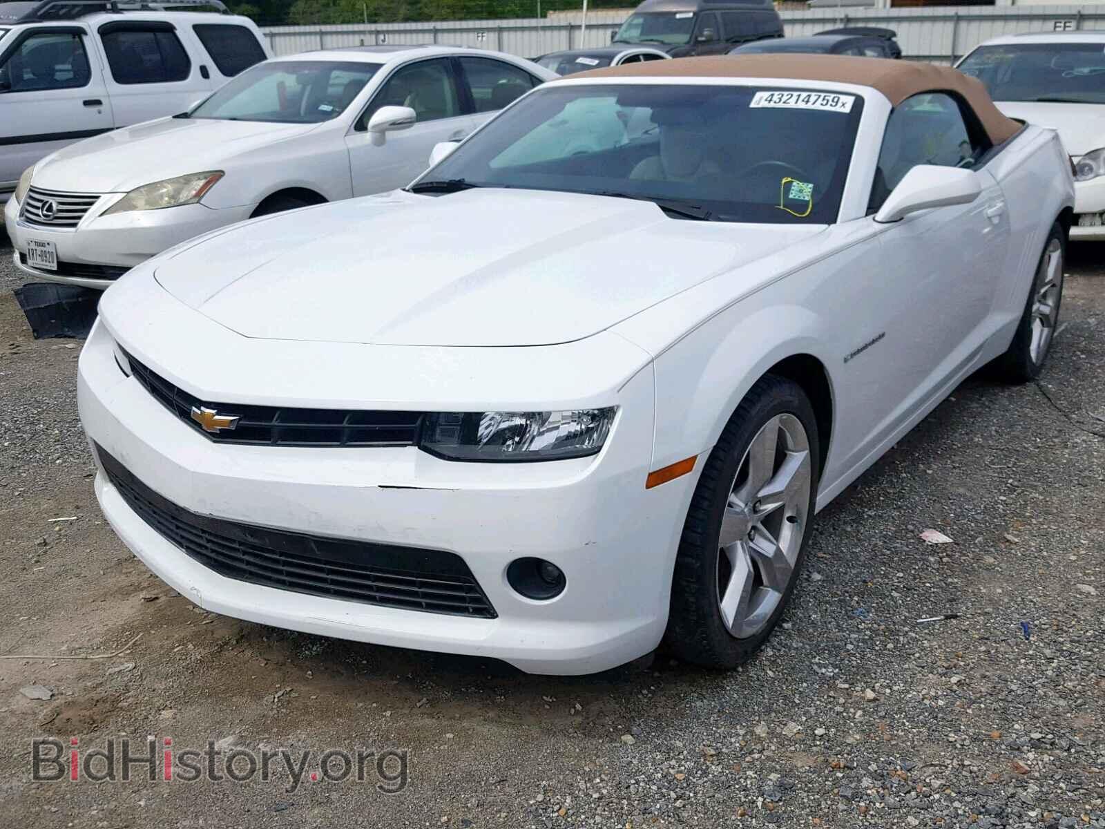 2014 CHEVROLET CAMARO - VIN: 2G1FB3D34E9192264 - Фото 2