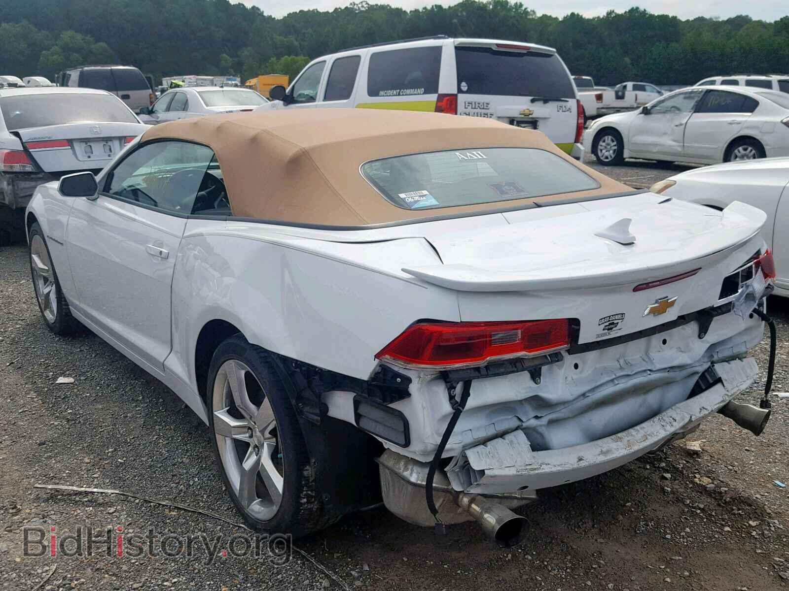 2014 CHEVROLET CAMARO - VIN: 2G1FB3D34E9192264 - Фото 3