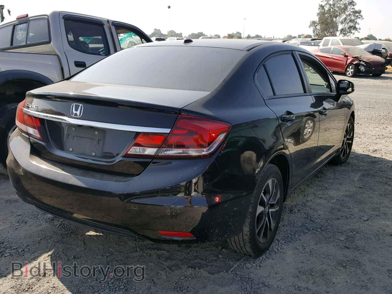 2013 HONDA CIVIC - VIN: 19XFB2F83DE252139 - Фото 4