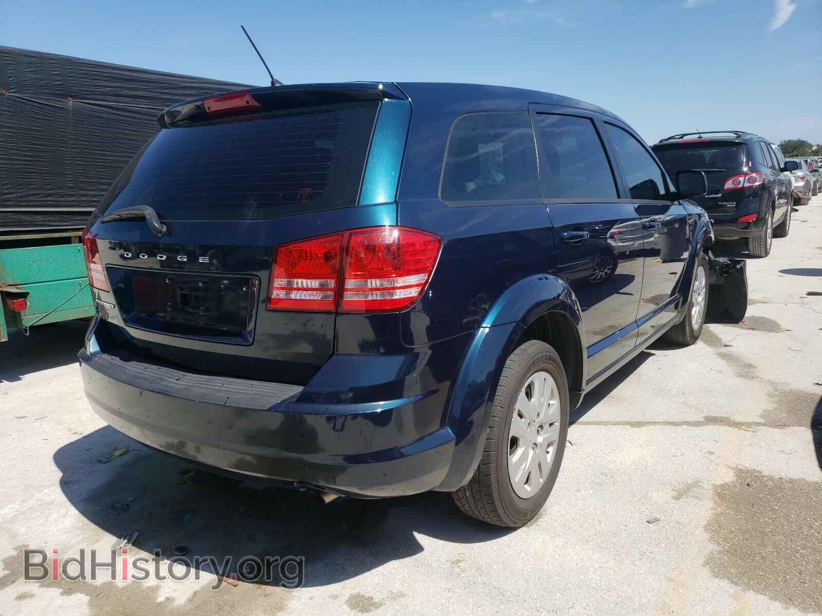2014 DODGE JOURNEY - VIN: 3C4PDCAB8ET117095 - Фото 4