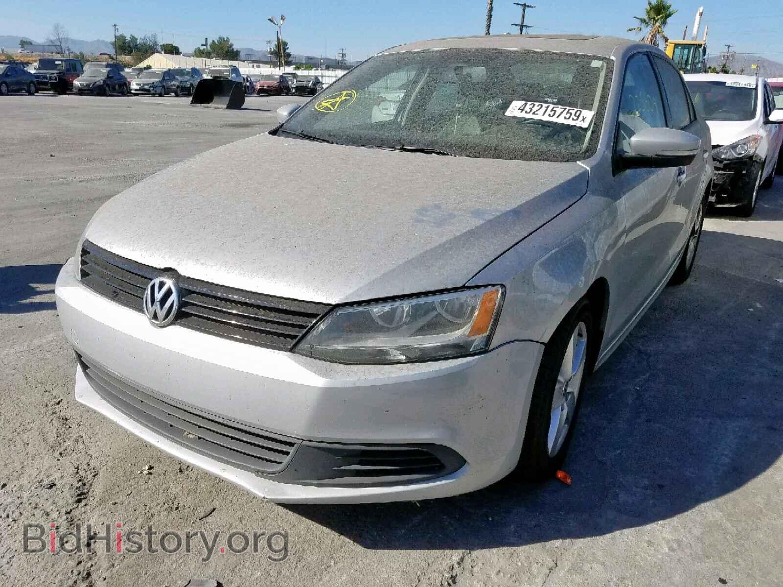 2012 VOLKSWAGEN JETTA - VIN: 3VWLL7AJ6CM393781 - Фото 2