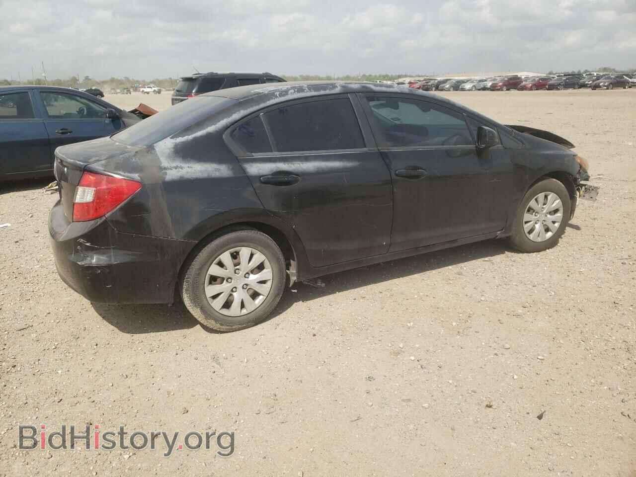 2012 HONDA CIVIC - VIN: 2HGFB2F54CH555215 - Фото 3