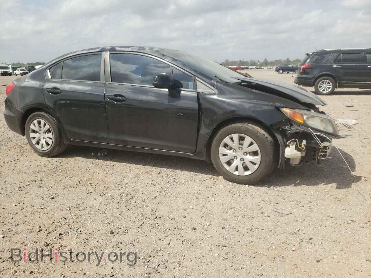2012 HONDA CIVIC - VIN: 2HGFB2F54CH555215 - Фото 4