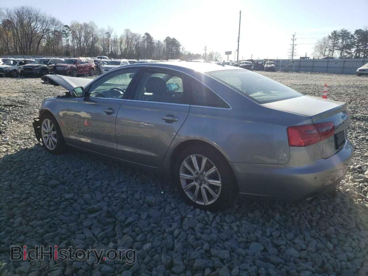 2013 AUDI A6 - VIN: WAUGFAFC1DN054286 - Фото 2