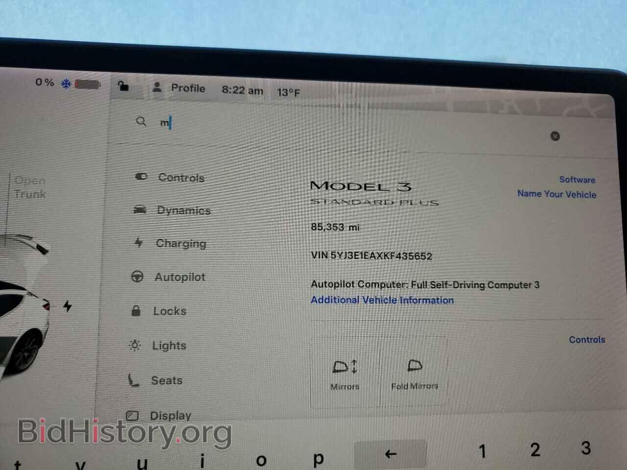 2019 TESLA MODEL 3 - VIN: 5YJ3E1EAXKF435652 - Photo 9