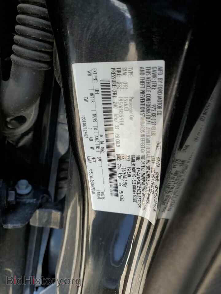 2014 FORD FOCUS - VIN: 1FADP3E21EL357028 - Photo 12