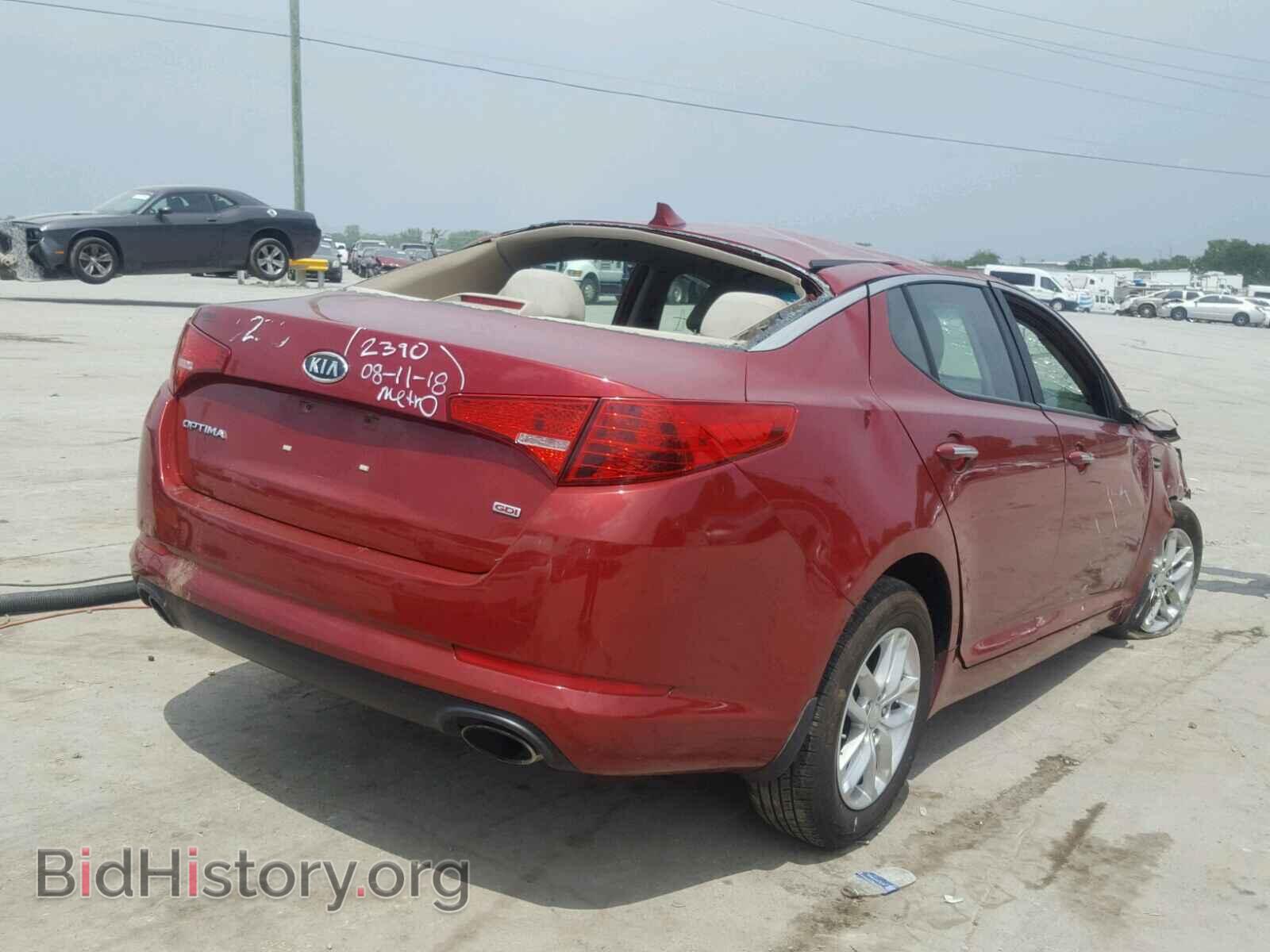 2012 KIA OPTIMA - VIN: 5XXGM4A7XCG052390 - Фото 4