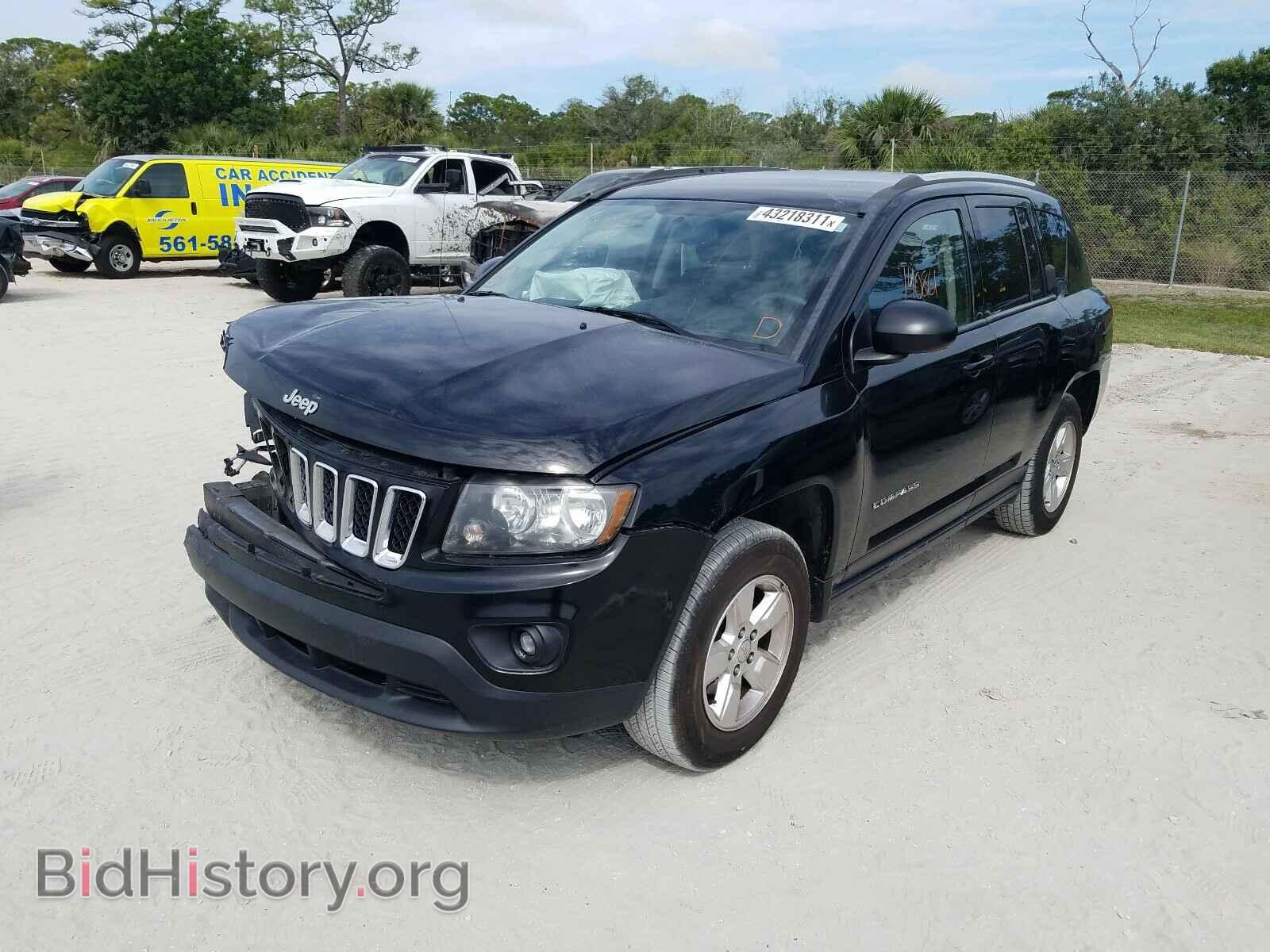 2014 JEEP COMPASS - VIN: 1C4NJCBA3ED529534 - Фото 2