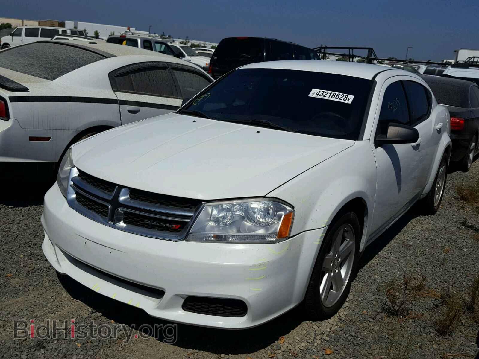 2013 DODGE AVENGER - VIN: 1C3CDZAB9DN537498 - Фото 2