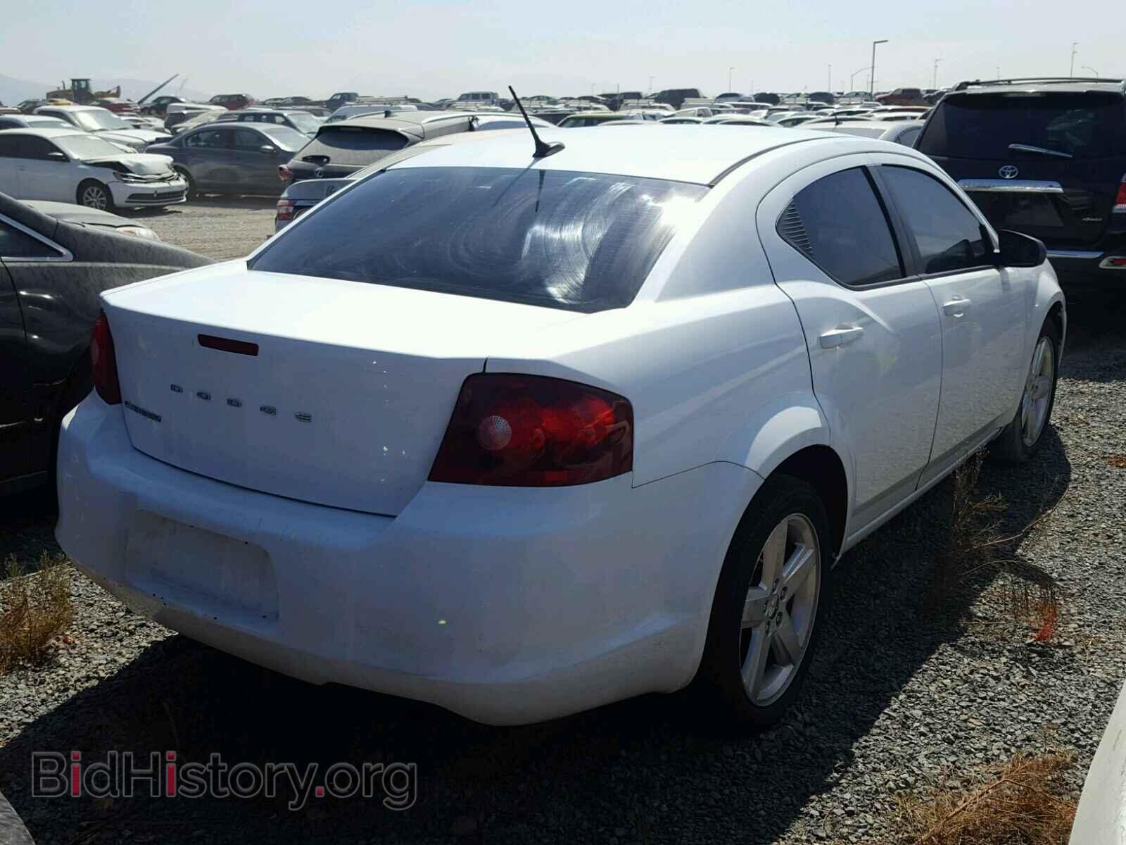 2013 DODGE AVENGER - VIN: 1C3CDZAB9DN537498 - Фото 4
