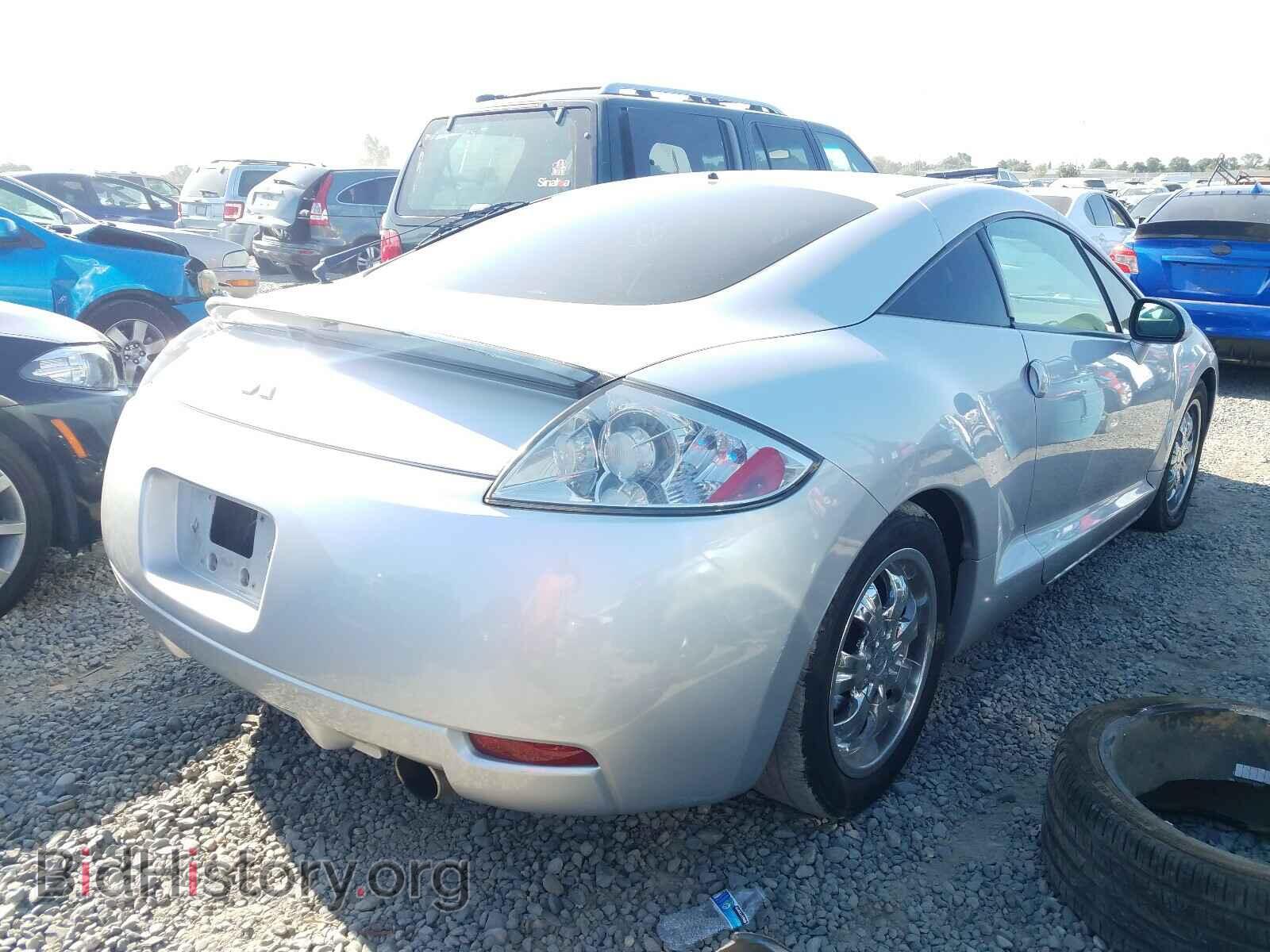 2007 MITSUBISHI ECLIPSE - VIN: 4A3AK34T67E015956 - Фото 4