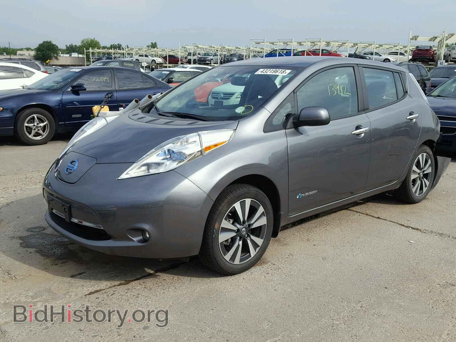 2016 NISSAN LEAF - VIN: 1N4BZ0CPXGC303664 - Фото 2