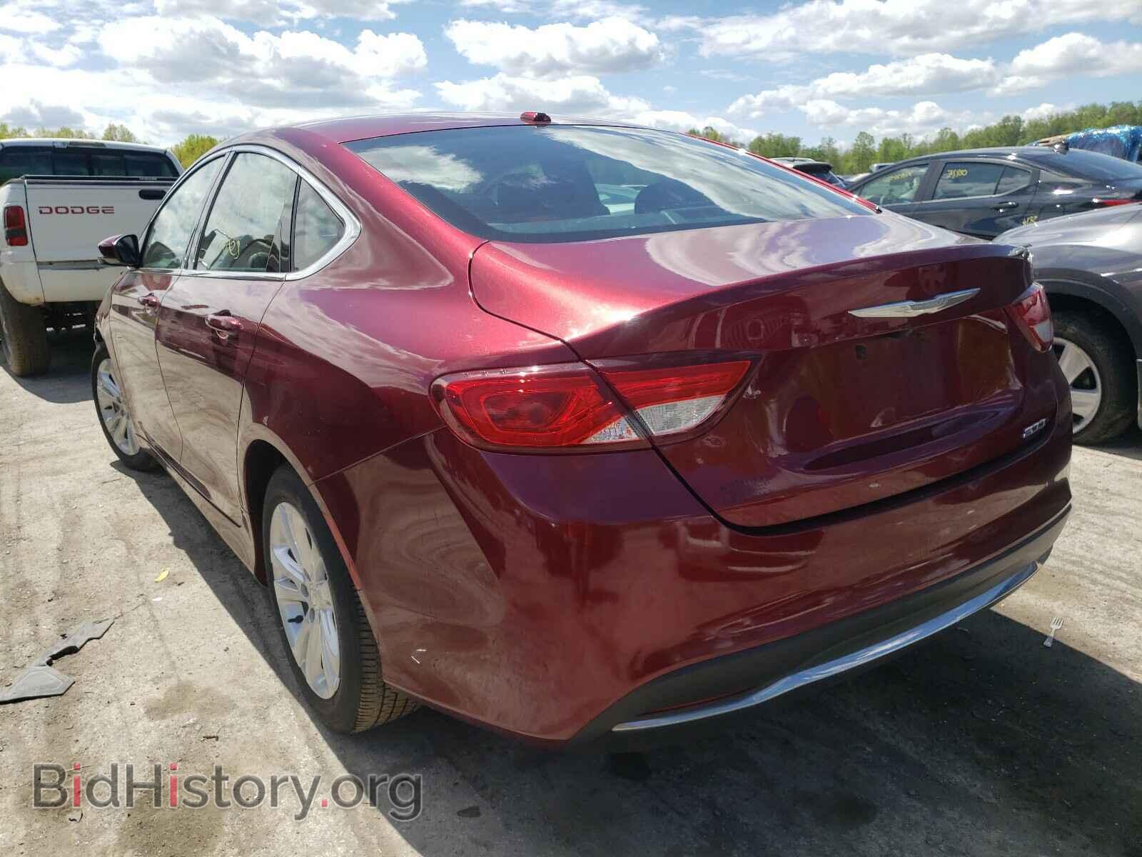 2015 CHRYSLER 200 - VIN: 1C3CCCAB7FN532948 - Фото 3