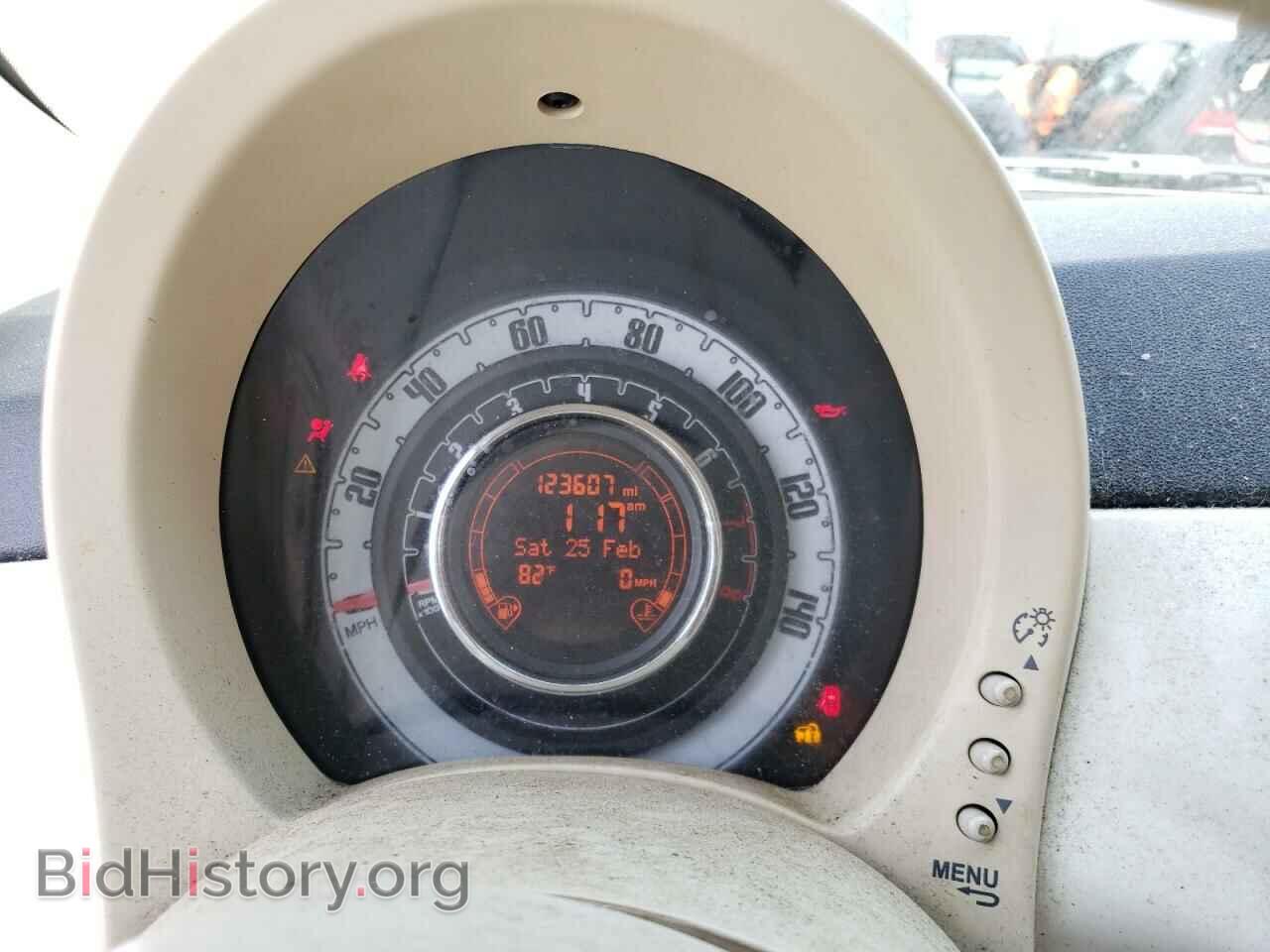 2013 FIAT 500 - VIN: 3C3CFFARXDT603160 - Фото 9
