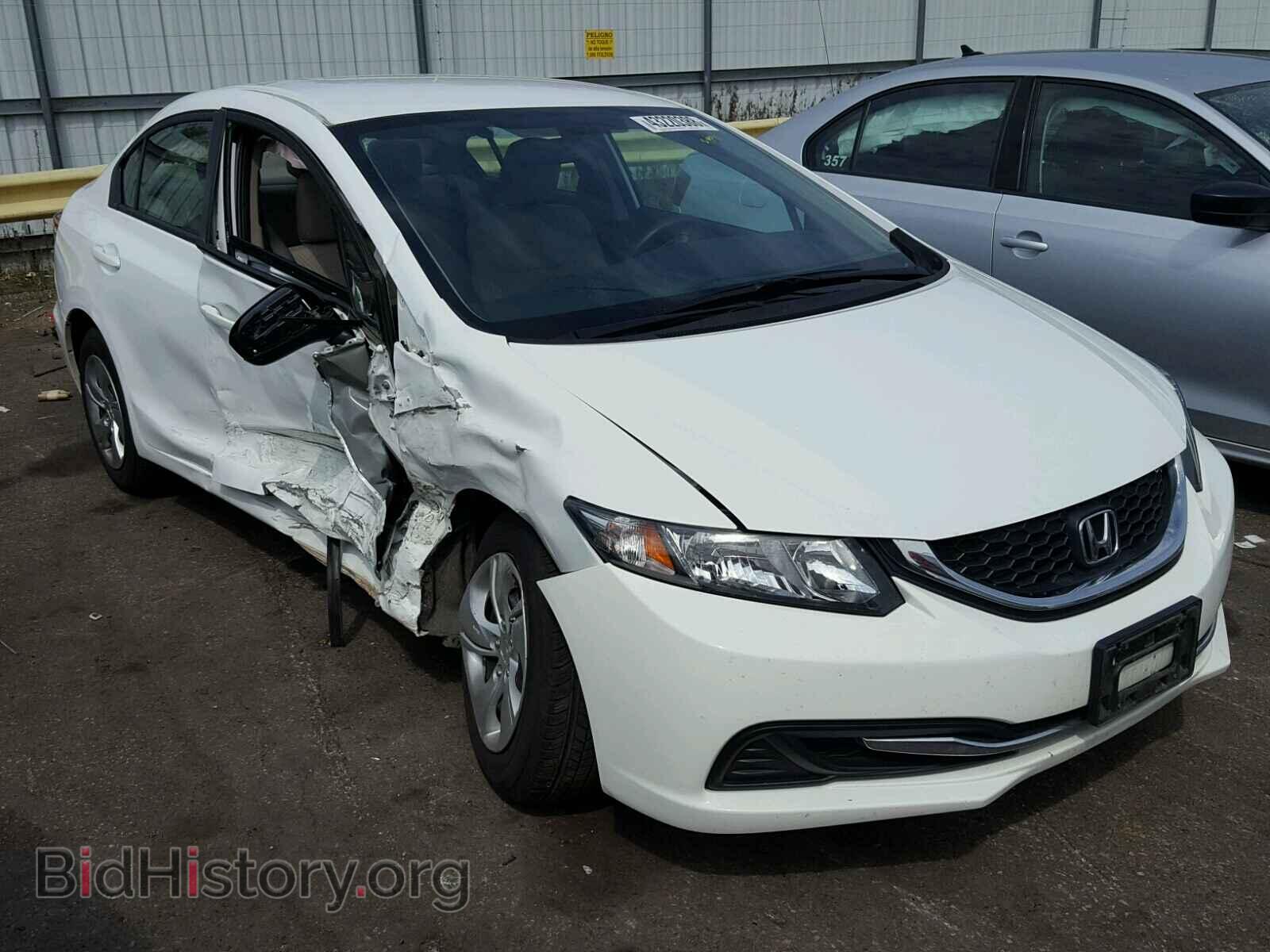Фотография 19XFB2F59EE043222 - HONDA CIVIC LX 2014