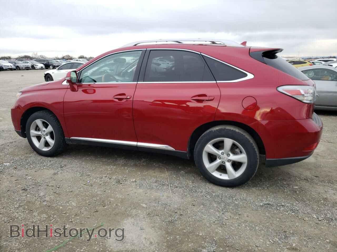 2012 LEXUS RX350 - VIN: 2T2BK1BA1CC127750 - Фото 2