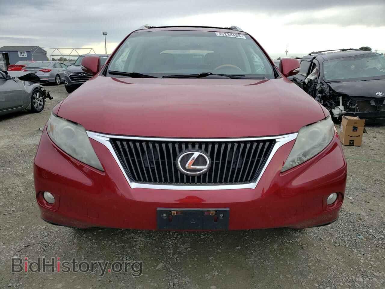 2012 LEXUS RX350 - VIN: 2T2BK1BA1CC127750 - Фото 5