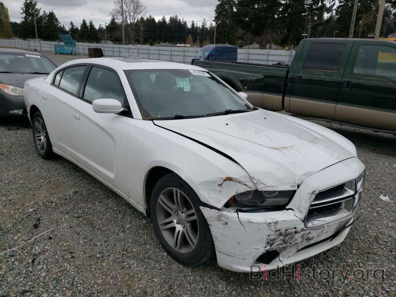 Photo 2C3CDXHG7DH710580 - DODGE CHARGER 2013