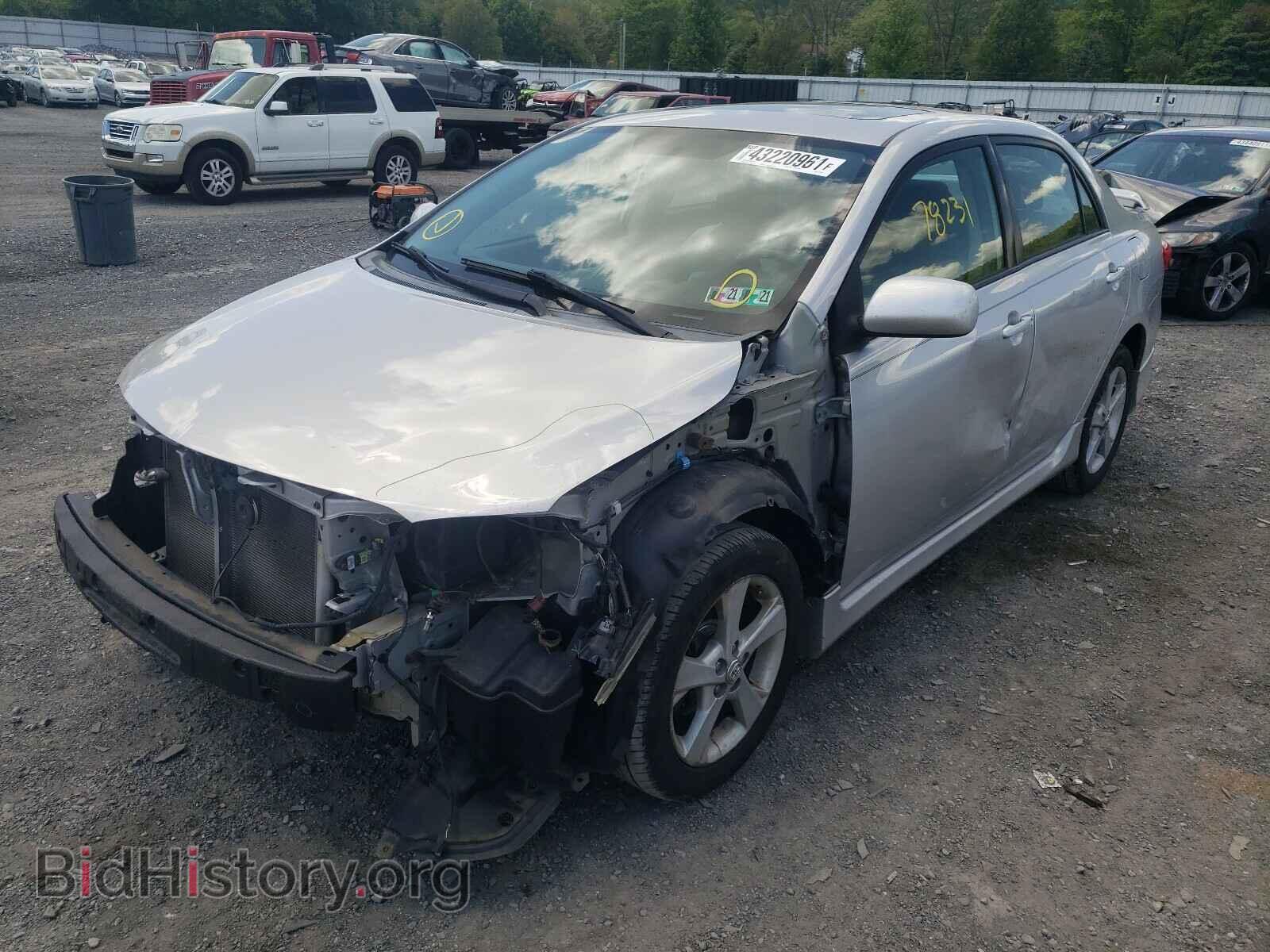 2012 TOYOTA COROLLA - VIN: 2T1BU4EE8CC760700 - Фото 2