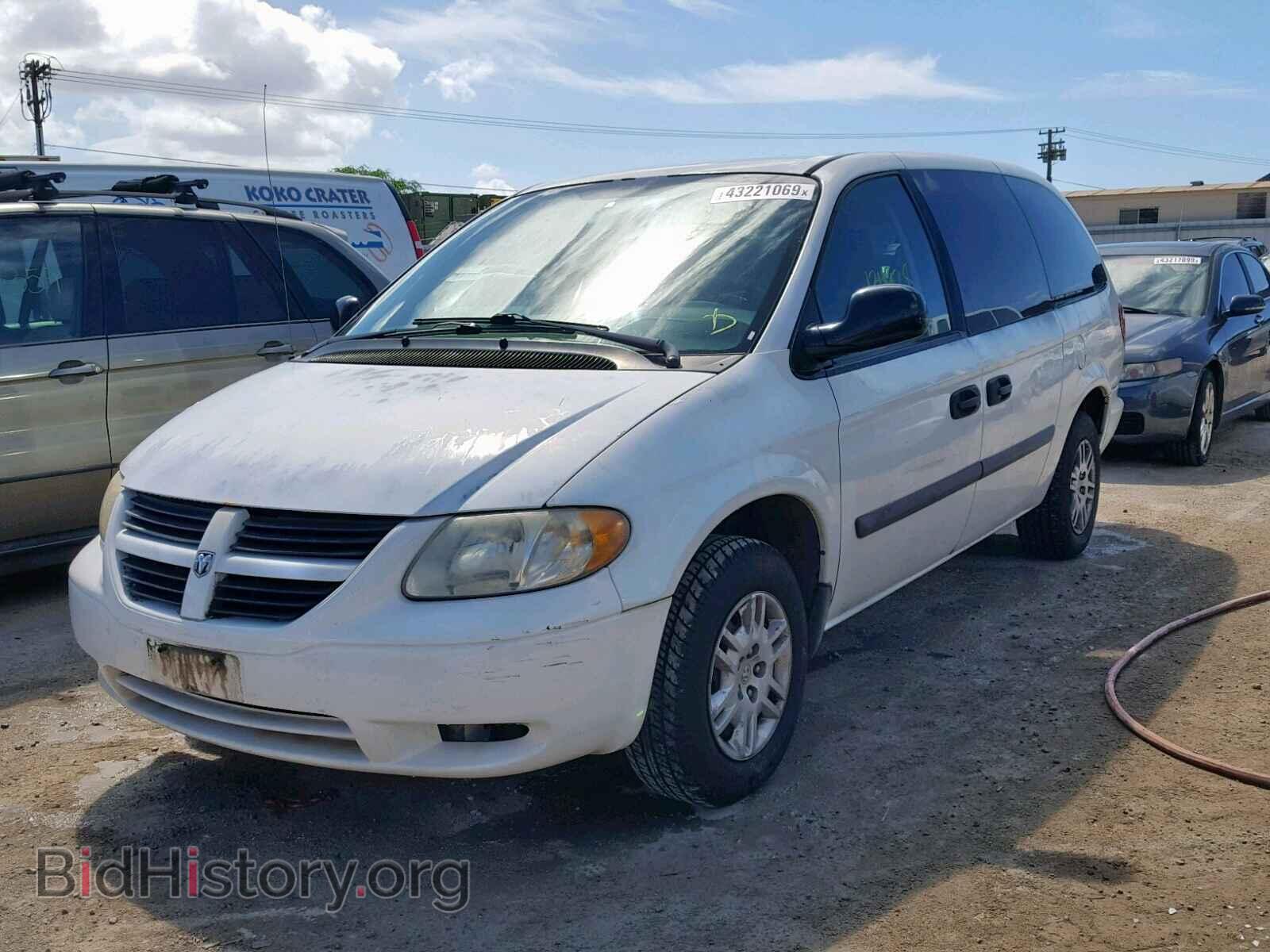2007 DODGE CARAVAN - VIN: 1D4GP24RX6B507051 - Фото 2