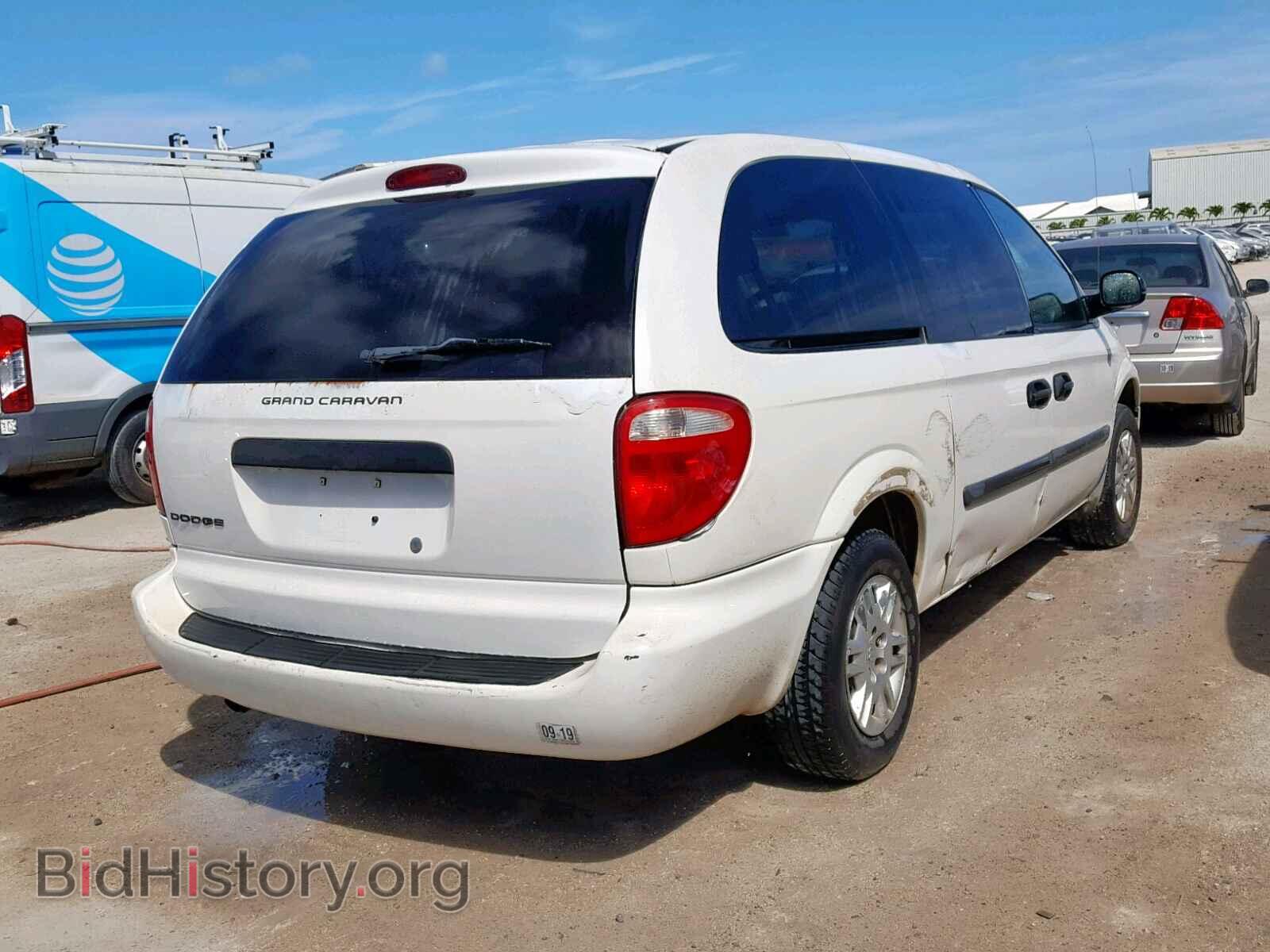 2007 DODGE CARAVAN - VIN: 1D4GP24RX6B507051 - Фото 4
