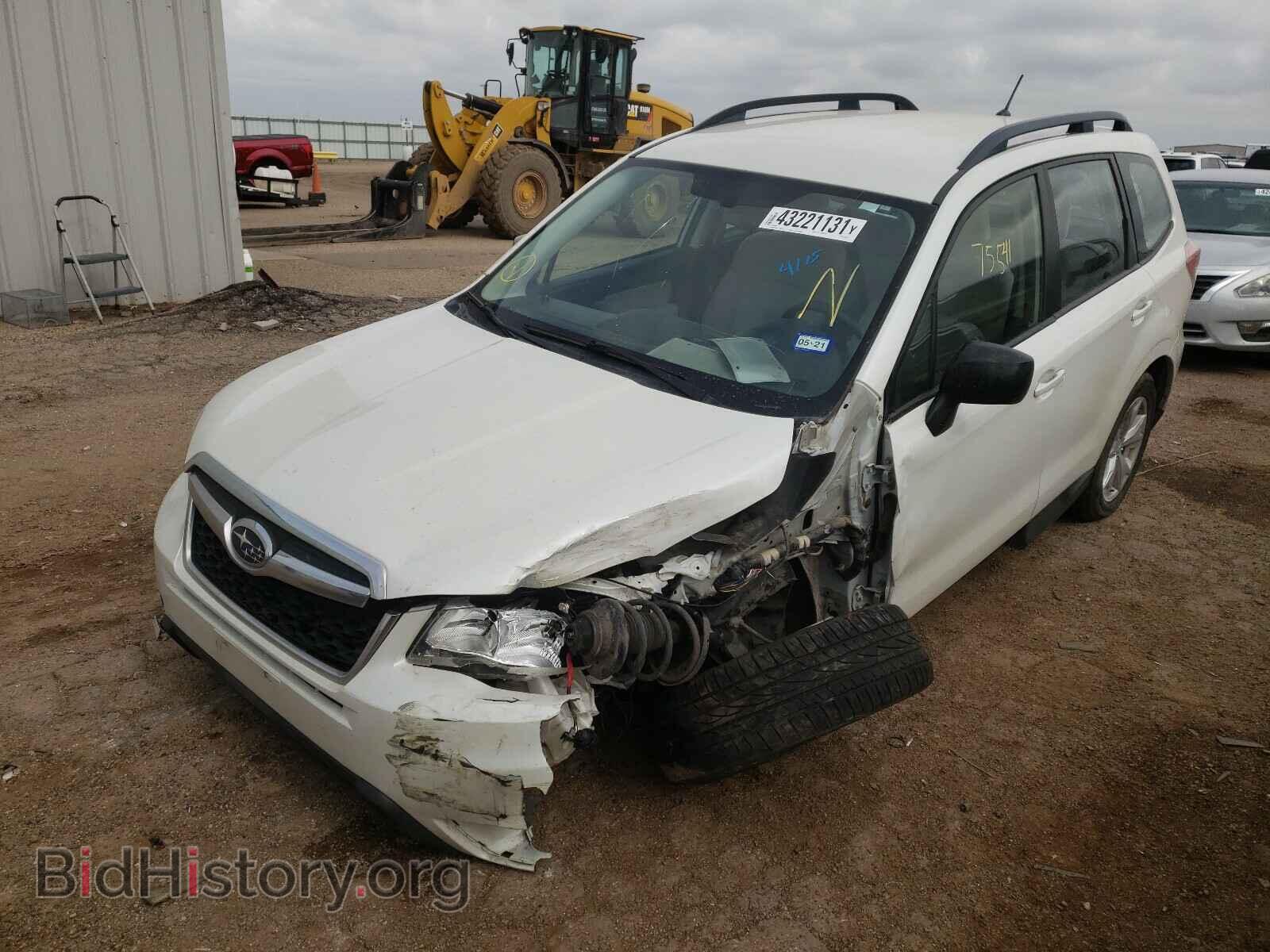 2015 SUBARU FORESTER - VIN: JF2SJABC5FH594115 - Фото 2