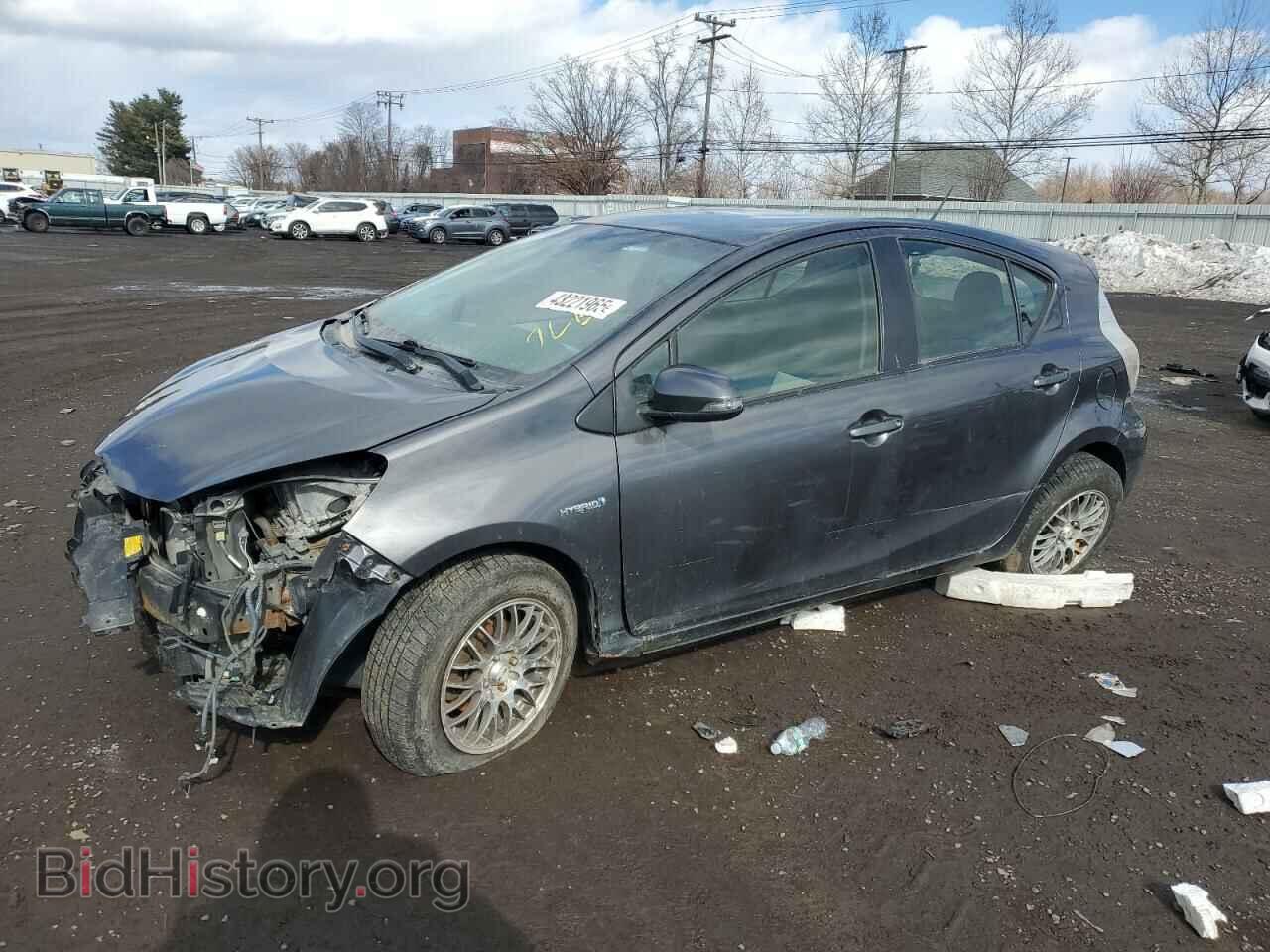 Photo JTDKDTB36C1503701 - TOYOTA PRIUS 2012