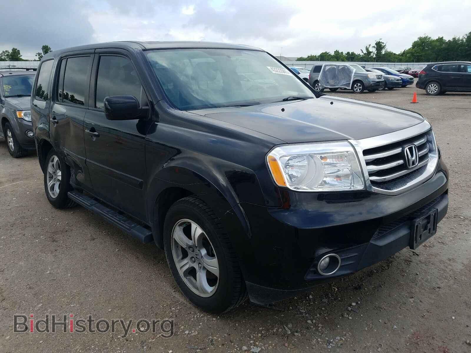 Photo 5FNYF3H53DB036484 - HONDA PILOT 2013