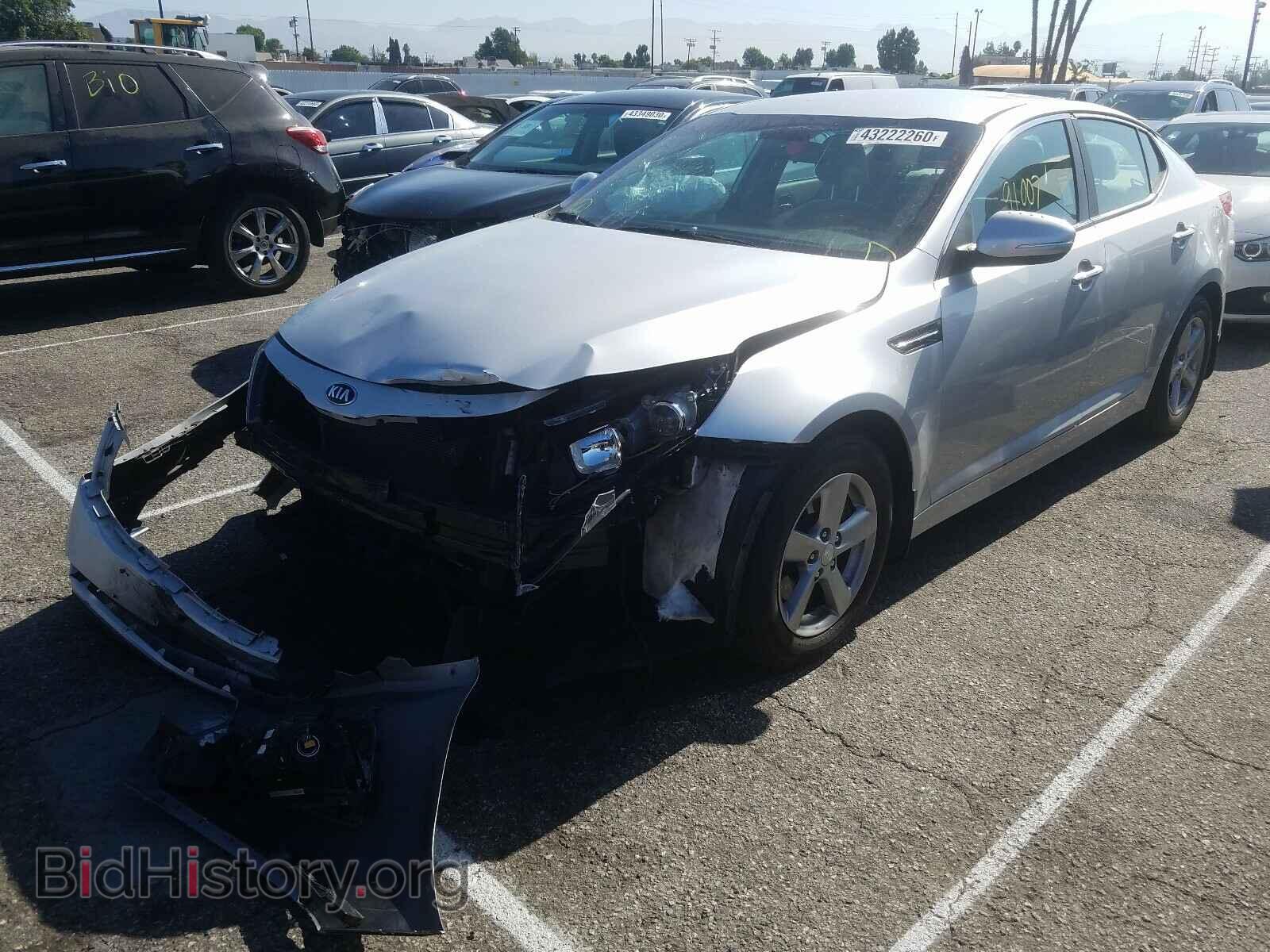 2015 KIA OPTIMA - VIN: 5XXGM4A70FG398761 - Фото 2