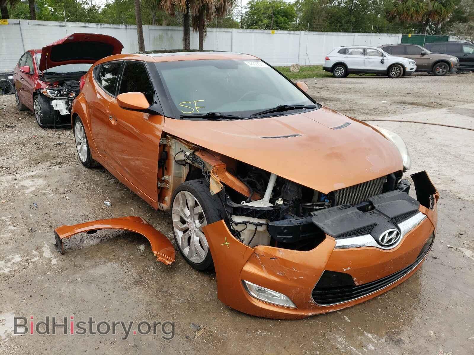 Фотография KMHTC6AD5DU096677 - HYUNDAI VELOSTER 2013