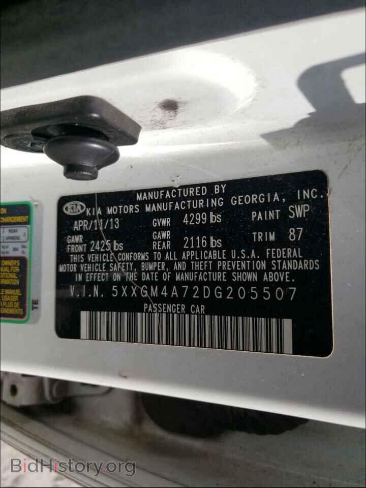 2013 KIA OPTIMA - VIN: 5XXGM4A72DG205507 - Фото 10