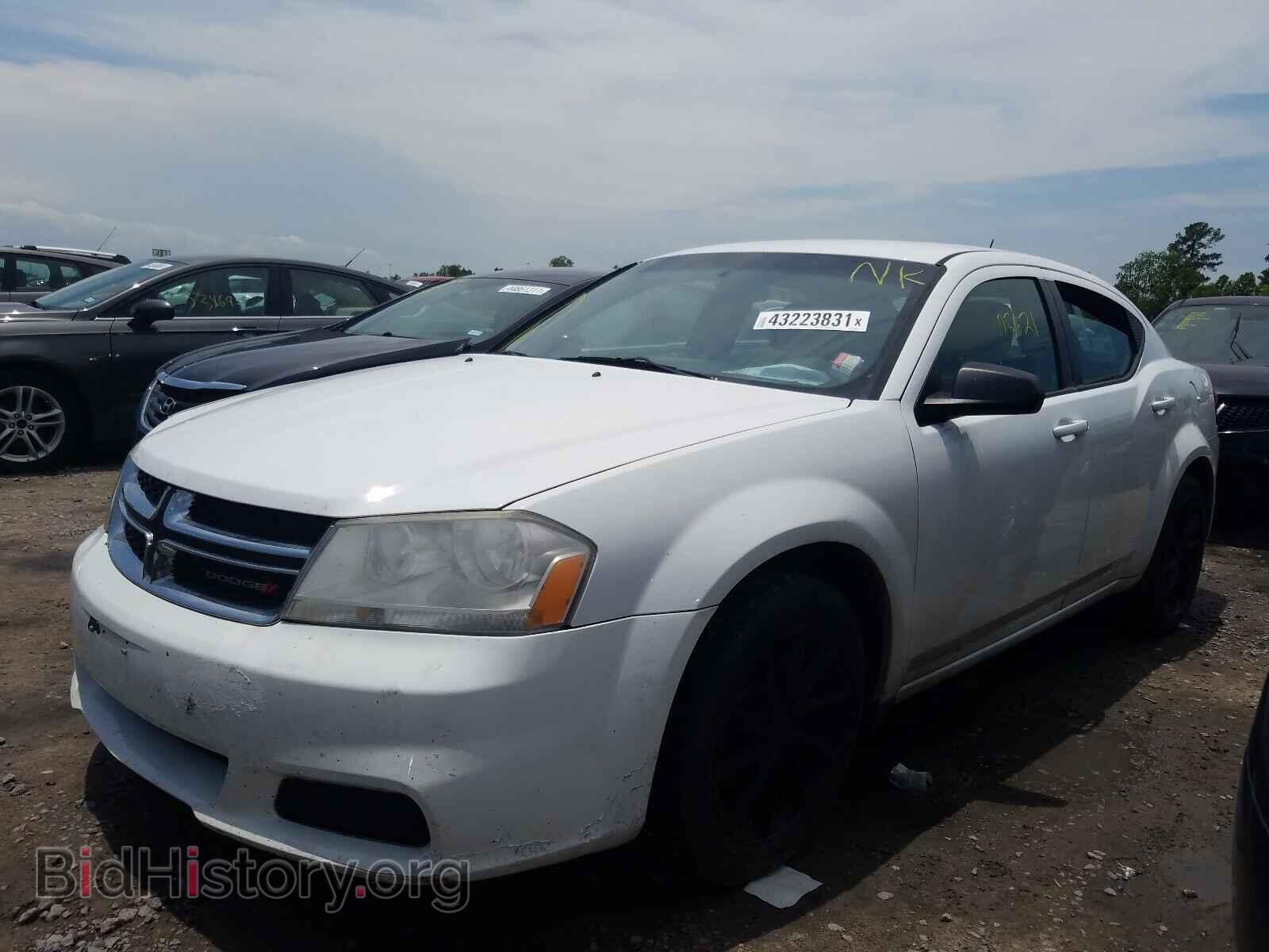 2014 DODGE AVENGER - VIN: 1C3CDZAB0EN200400 - Фото 2