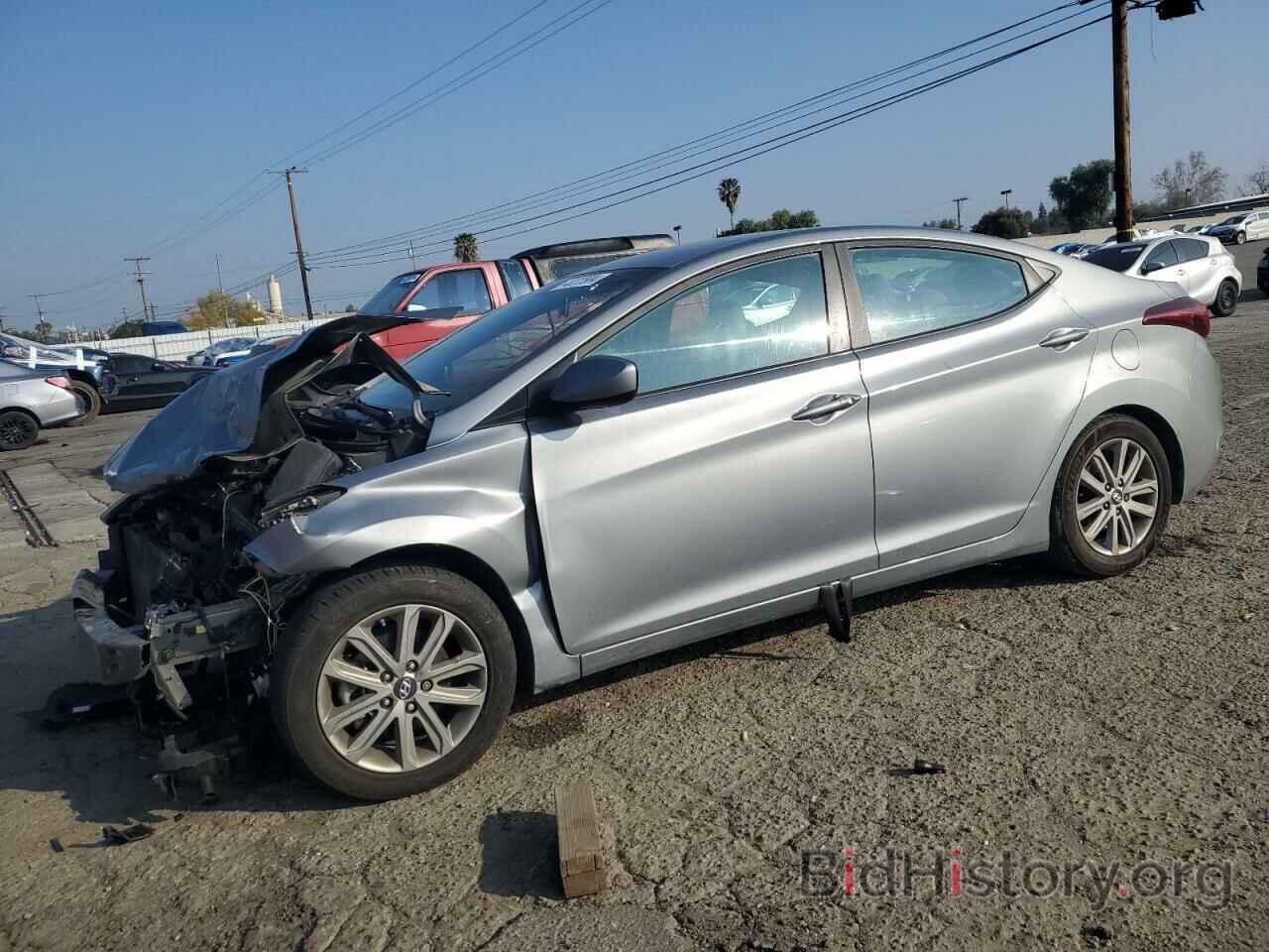 Photo KMHDH4AE4EU139510 - HYUNDAI ELANTRA 2014