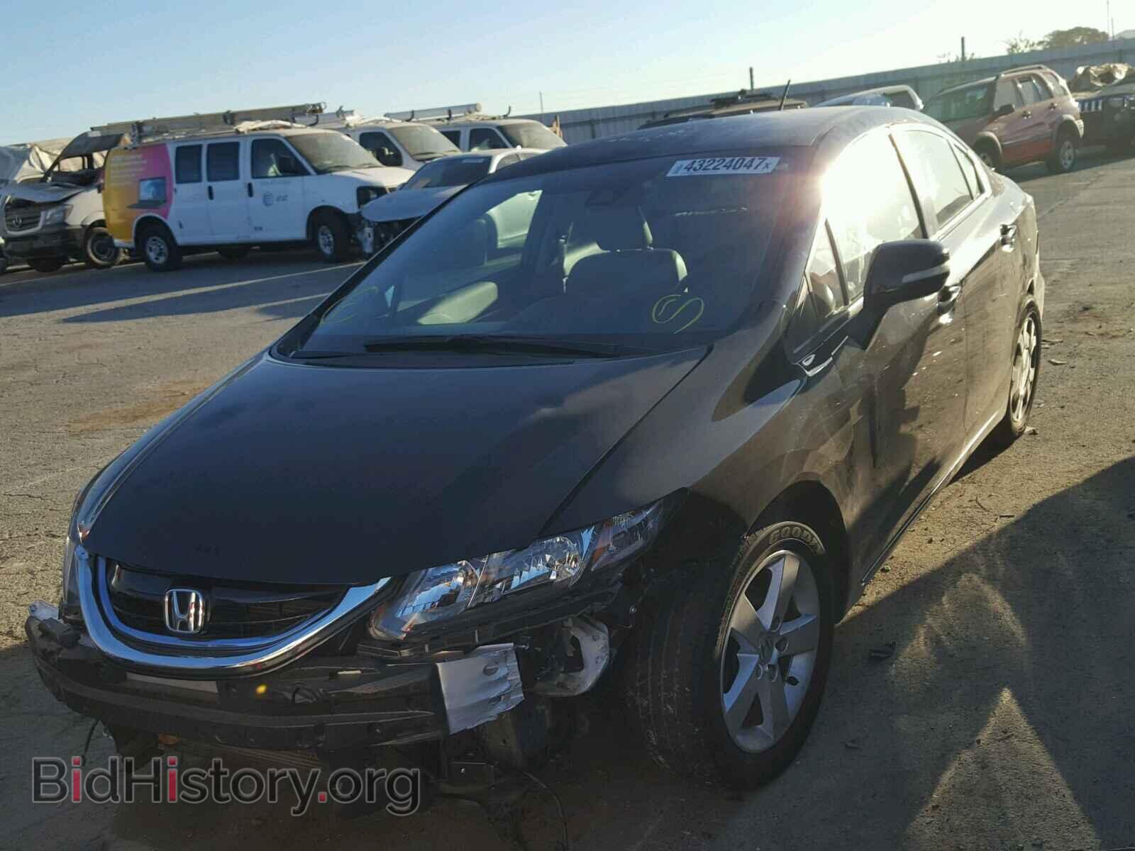 2013 HONDA CIVIC - VIN: 19XFB4F36DE200746 - Фото 2