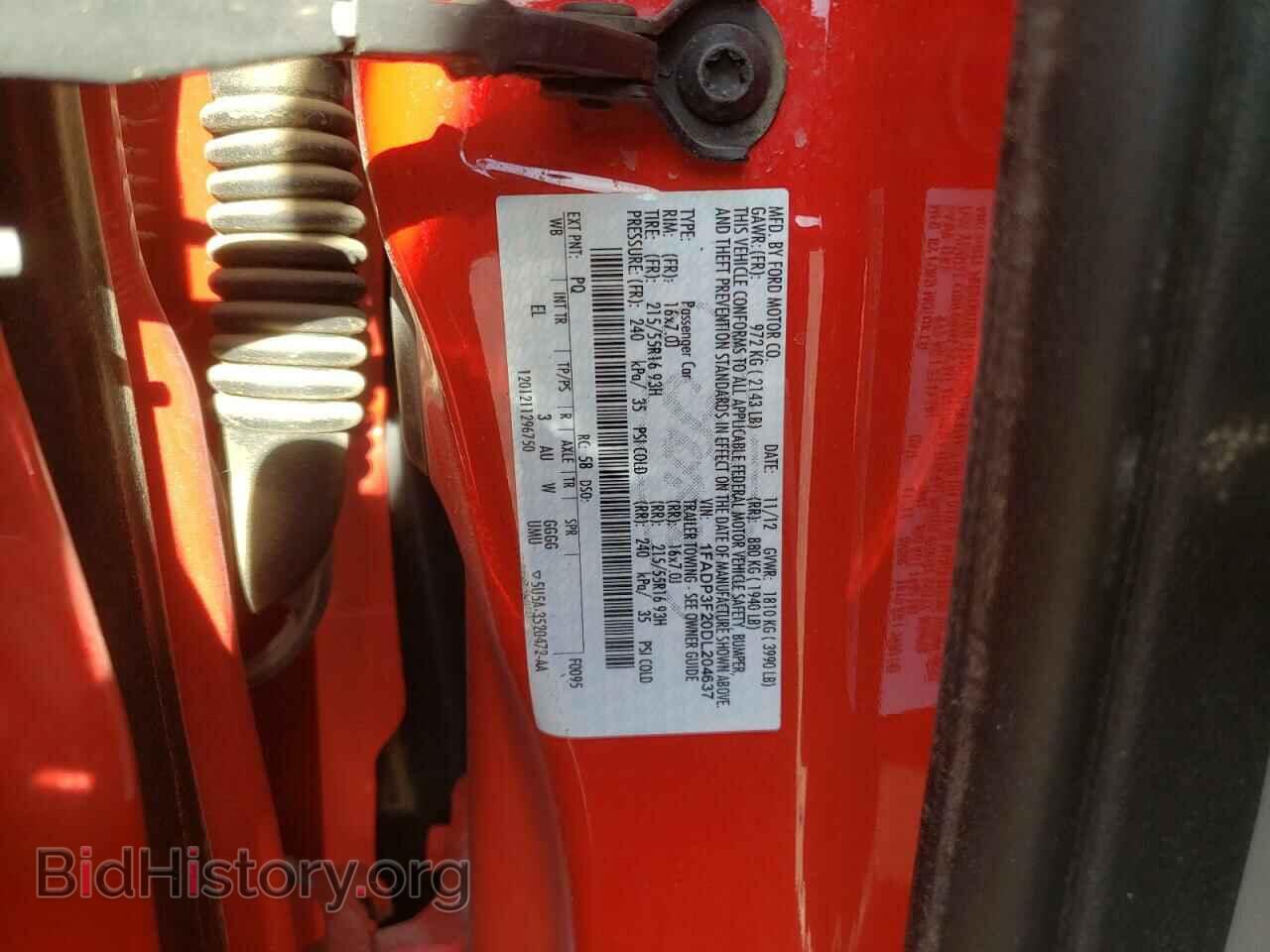 2013 FORD FOCUS - VIN: 1FADP3F20DL204637 - Photo 12