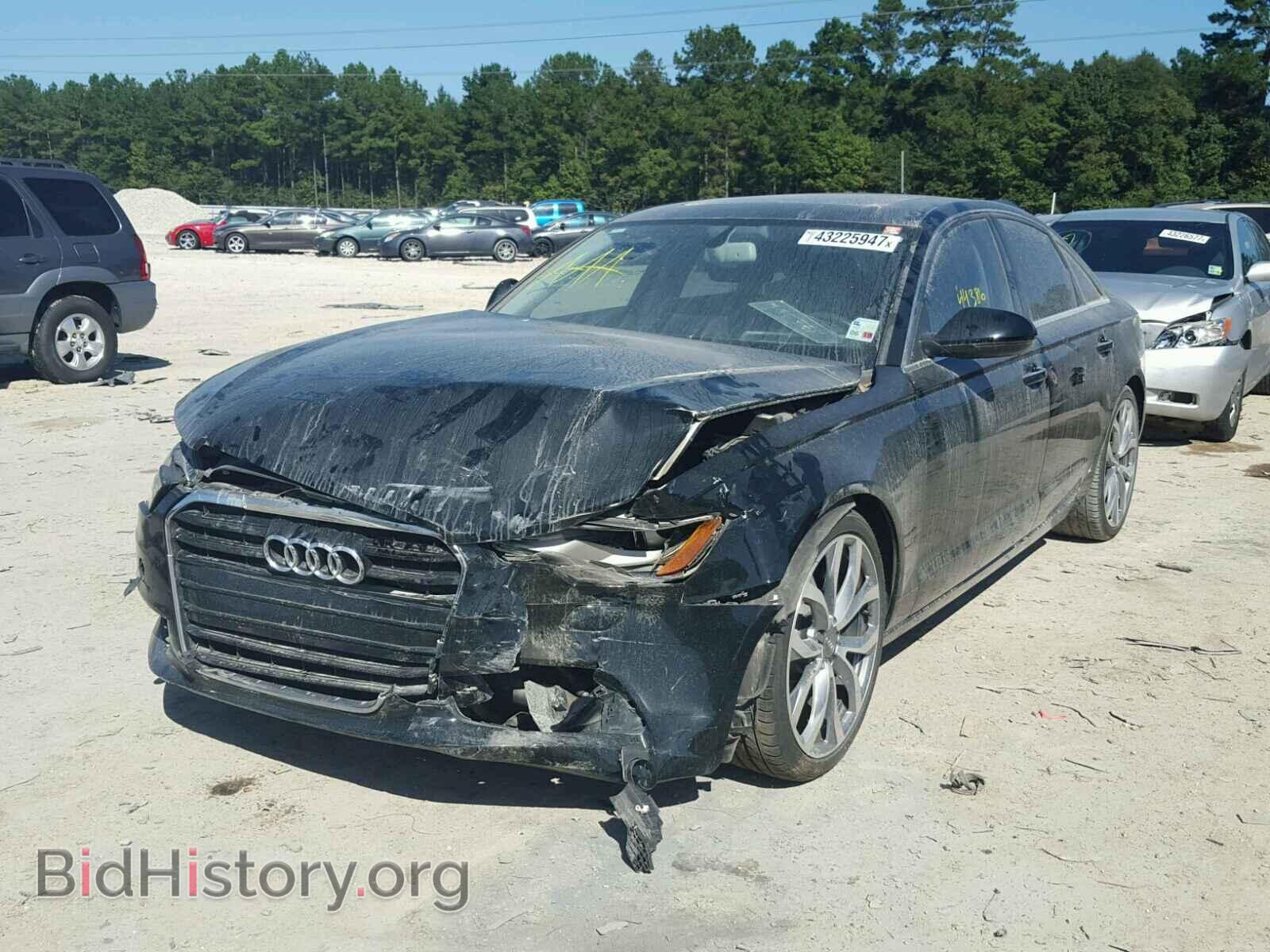 2014 AUDI A6 - VIN: WAUDFAFC5EN060452 - Фото 2