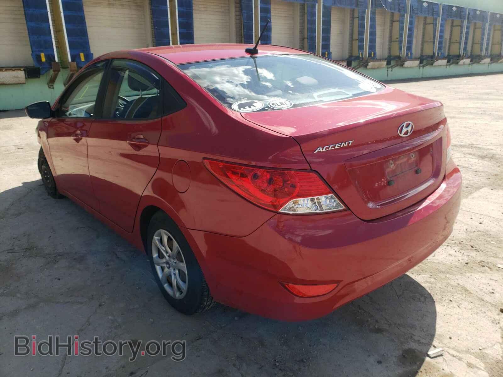 2013 HYUNDAI ACCENT - VIN: KMHCT4AEXDU317414 - Фото 3