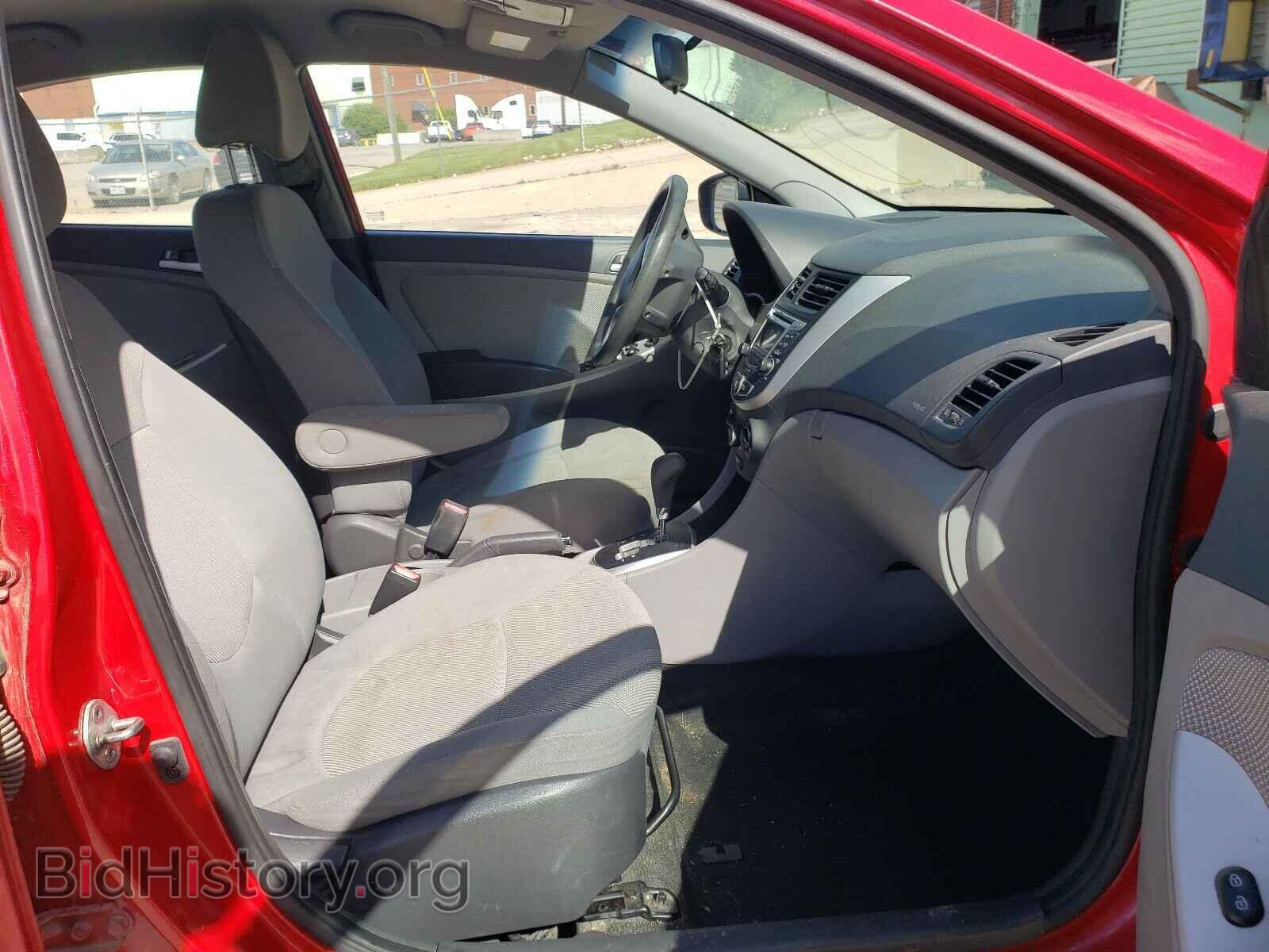 2013 HYUNDAI ACCENT - VIN: KMHCT4AEXDU317414 - Фото 5