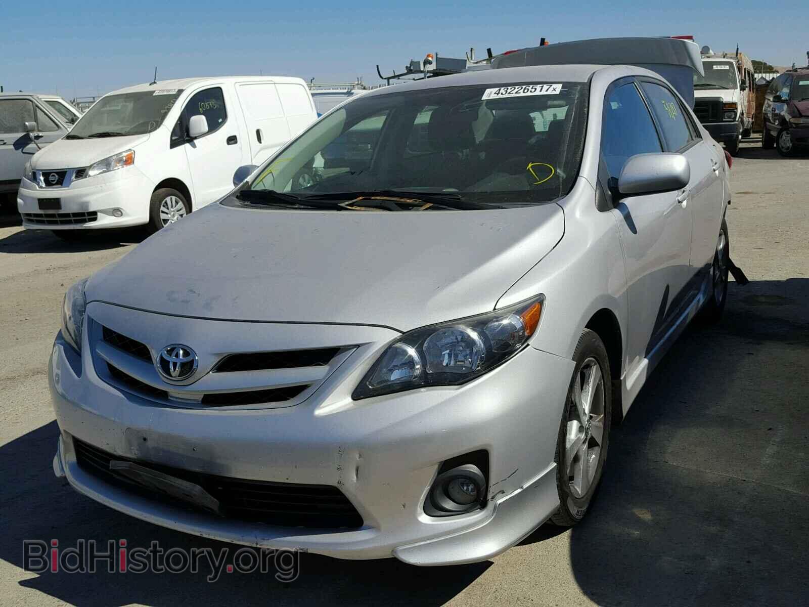 2011 TOYOTA COROLLA - VIN: 2T1BU4EE9BC681311 - Фото 2