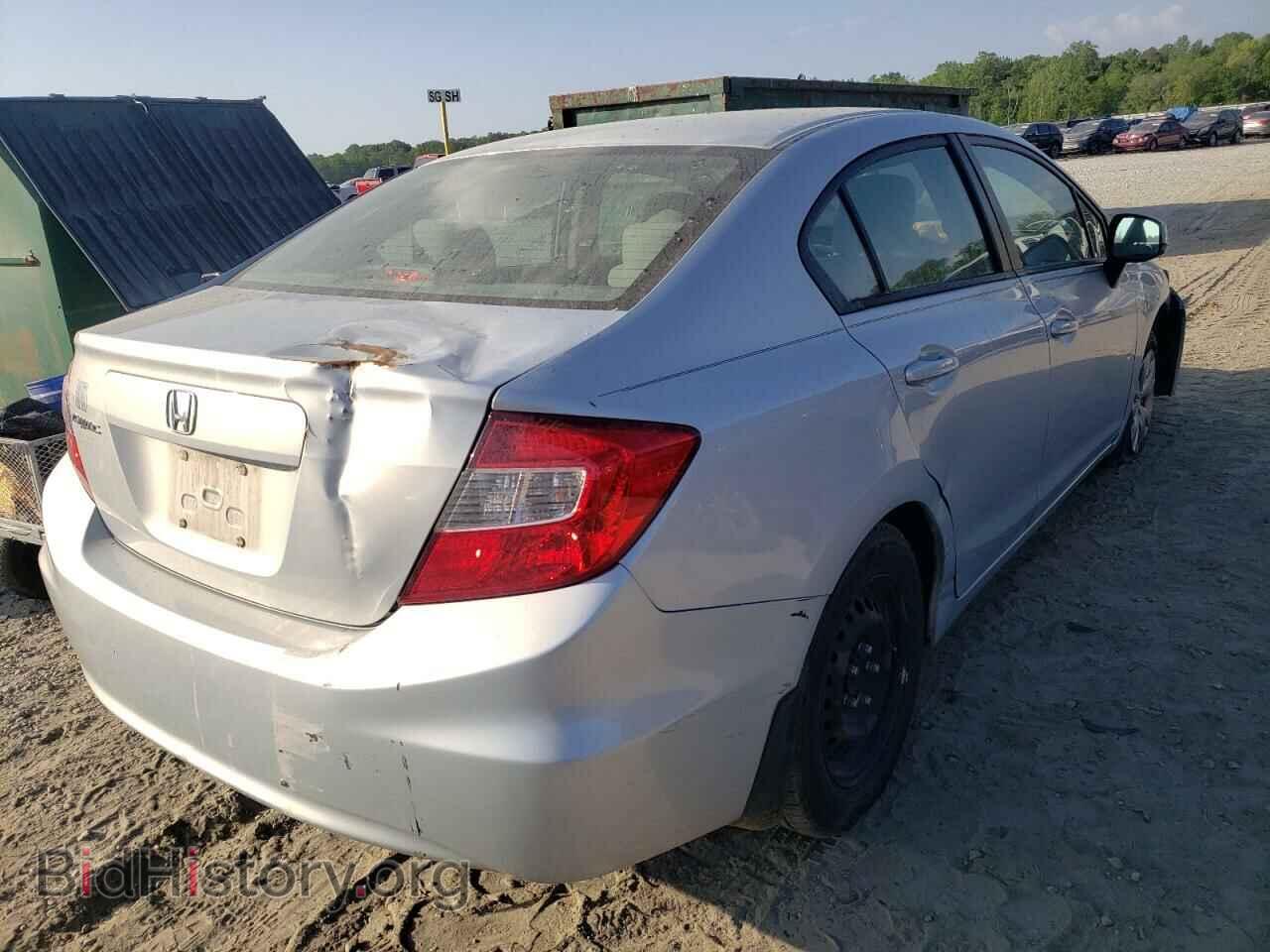 2012 HONDA CIVIC - VIN: 2HGFB2F50CH530716 - Фото 4