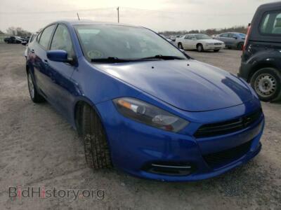 2014 Dodge DART Dart SXT, синий — VIN 1C3CDFBB5ED725181, Copart