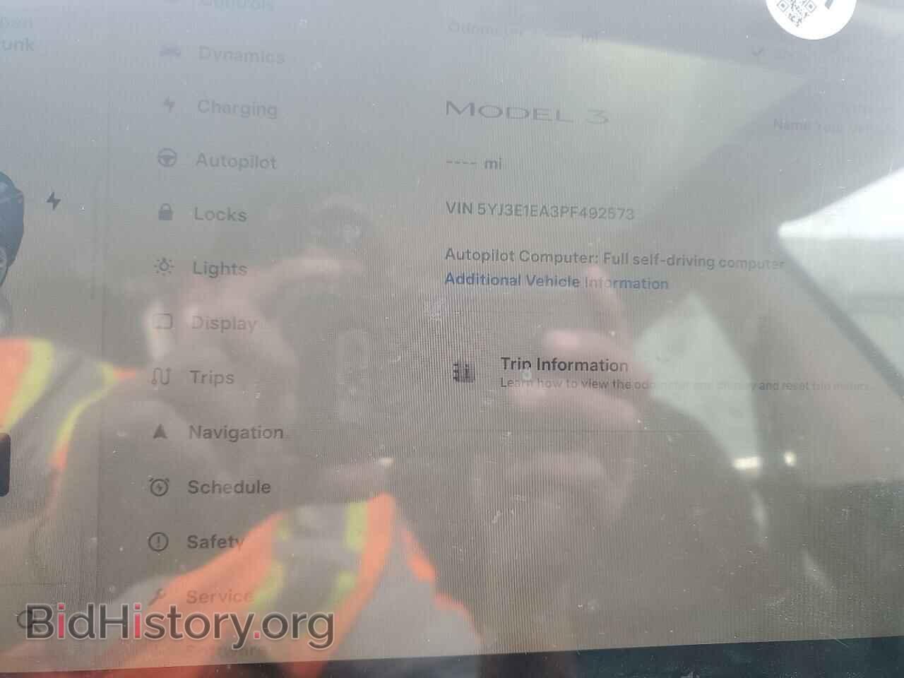 2023 TESLA MODEL 3 - VIN: 5YJ3E1EA3PF492573 - Photo 9