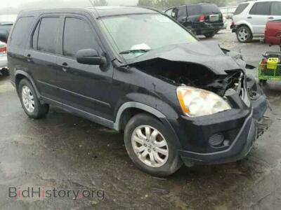 2006 Honda CRV CR-V, black — VIN JHLRD78956C021671, Copart