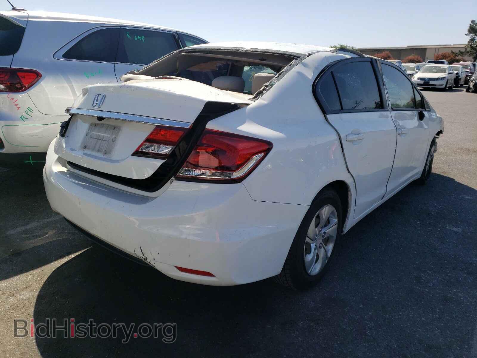 2015 HONDA CIVIC - VIN: 2HGFB2F55FH529923 - Фото 4