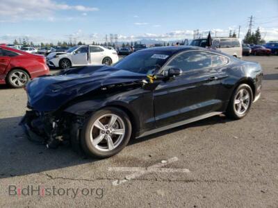 2020 Ford MUSTANG, черный — VIN 1FA6P8TH0L5163301, Copart